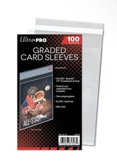 Ultra Pro GRADED Card Sleeves 1 Pack of 100 of Resealable Graded Card Sleeves