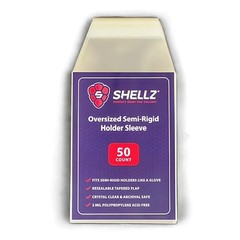 Card Shellz Glove-Fit Semi-Rigid Holders Sleeves – 50 count