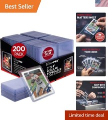200 Trading Cards 3″ x 4″