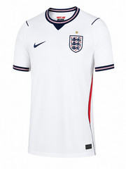 Unisex Adult England Style Soccer Jersey, White Football Fan Shirt NWT All Sizes