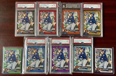 JARRED KELENIC 2018 BOWMAN 1ST ROOKIE COMPLETE COLOR RAINBOW!! 1/1, /5, /25, /50
