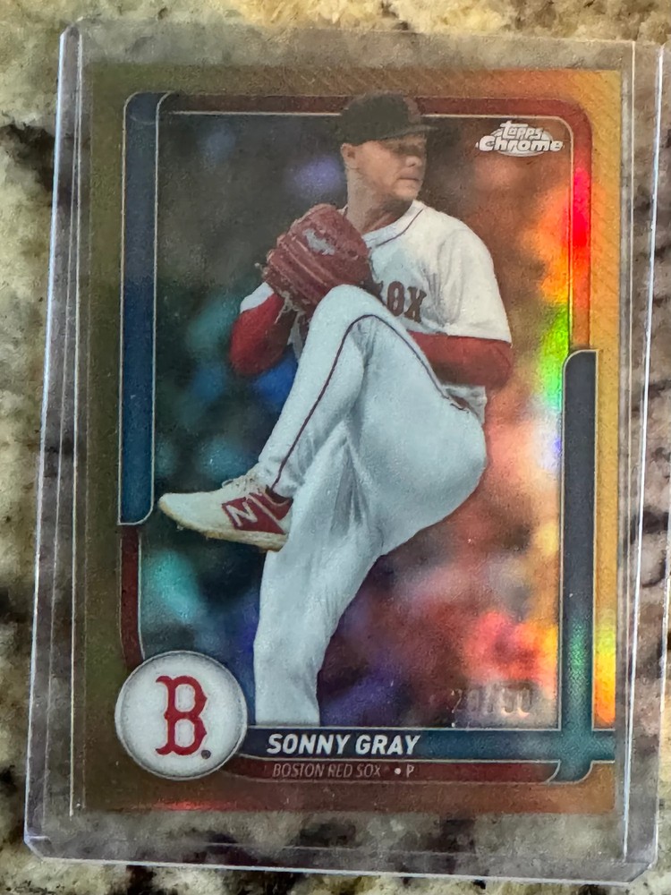 2026 Topps Chrome Sonny Gray #49 Gold Refractor /50