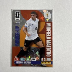 Panini Adrenalyn XL Federico Valverde Midfield Maestro Power-Up Uruguay #585