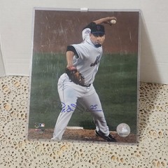 Pedro Feliciano Signed Autographed 8×10 Photo (New York Mets)