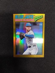 2026 Topps Heritage – Ernie Clement #21 Chrome Gold Refractor /50