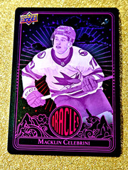2024/25 Upper Deck Extended Macklin Celebrini Oracles Pink SP #O-58 Rare 💥💥