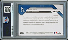 2025 Topps NOW Offseason Gold CHROME #OS-7 Shohei Ohtani /50 PSA 8 NM-MT