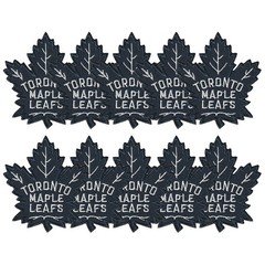 10 pcs Toronto Maple Leafs Nation Logo Size 2.8 in x 3.2 in Sew Iron On Patches
