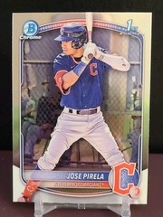 2025 Bowman – Chrome Prospects Jose Pirela #BCP-111 1st Bowman RC