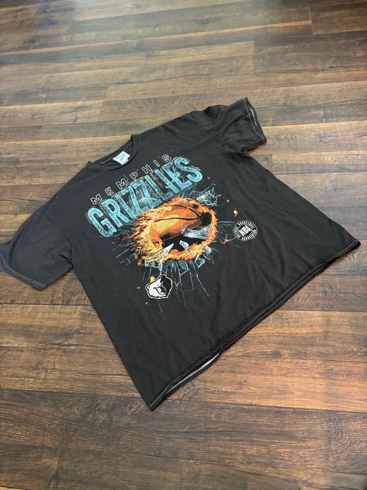47 brand MEMPHIS GRIZZLIES men’s graphic t-shirt, XL, black NEW W/tags