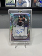 2025 Bowman Chrome Mega Box Josue Briceno Prospect Auto Mojo Refractor #BMA-JB