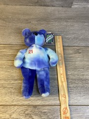 MLB Sammy Sosa #21 Plush Bear 1999 Opening Day Salvino’s Bammers Beano’s Tie Dye