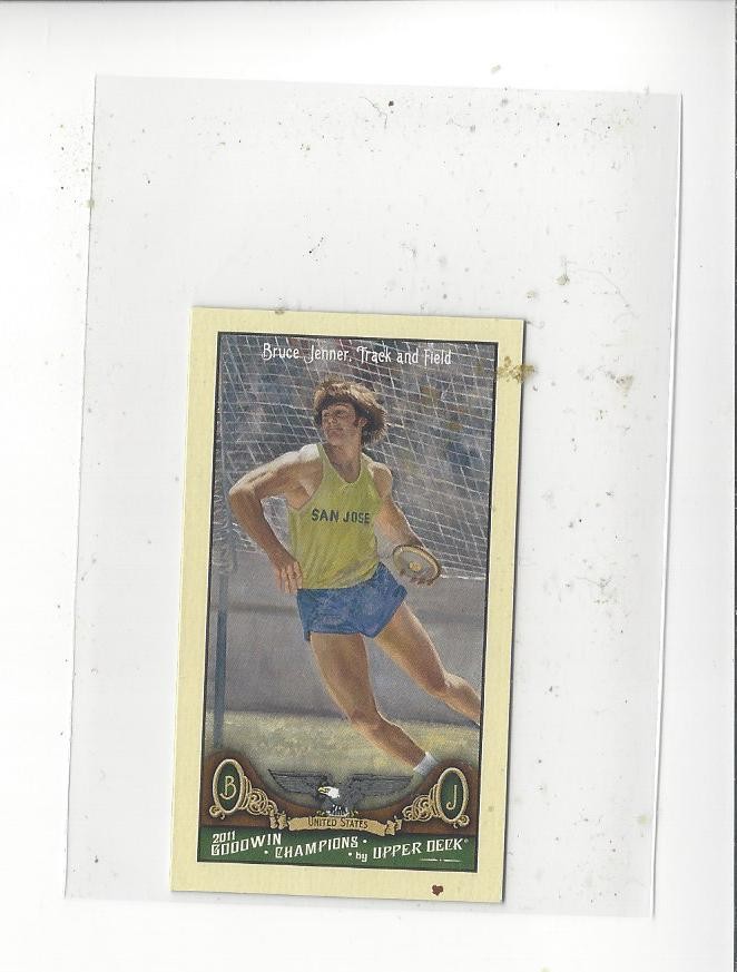 2011 Upper Deck Goodwin Champions Mini #92 Bruce Jenner (Caitlyn)