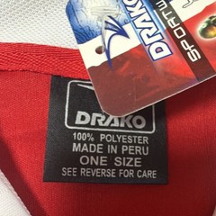Drako Cuba National Team Soccer Jersey Shirt Red White One Size