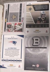24Card New Orleans Saints Lot 2002 Bowman #2 Drew Brees #200/250 Will Smith Auto