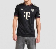 Adidas FC Bayern Munich 25 / 26 Third Jersey Soccer Black KE6801 Mens Size M
