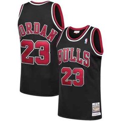 Chicago Bulls 97/98 – Jordan – Basketball NBA – Black – 3XL (USA-2XL) Embroidery