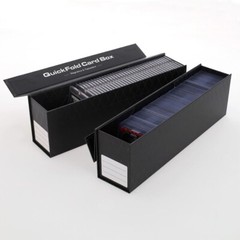 Card Storage Boxes QUICK FOLD 3 Pack Magnetics & Top loaders