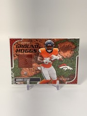 2024 Panini Absolute #GHM-AEE Audric Estime Ground Hoggs Materials #/250