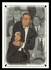2007 Upper Deck Masterpieces #47 John F. Kennedy