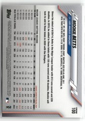 2020 Topps Chrome Ben Baller MOOKIE BETTS #100 NM