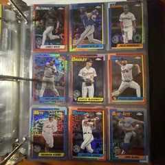 2025 Topps Series 1 SILVER PACK Chrome Mojo Complete Set 1-100