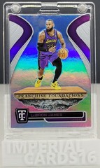 2024-25 Totally Certified Franchise Foundations LeBron James Silver Platinum /75