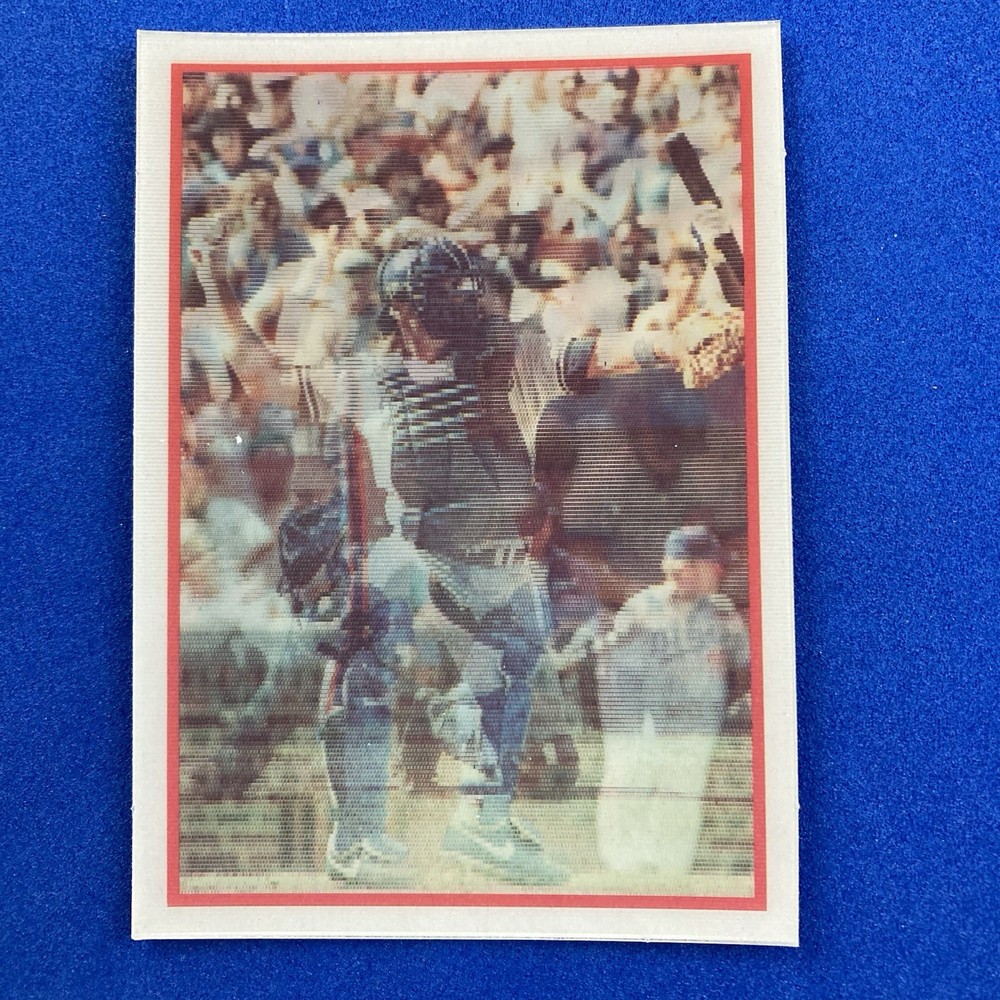 Gary Carter Tony Pena Mike Scioscia 1987 Sportflics #151 MLB