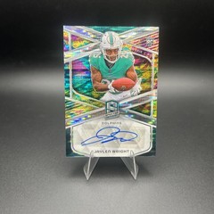 Panini 2024 Spectra Rookie Autographs Jaylen Wright Celestial Prizm /75 (RC, AU)