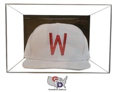 Acrylic Wall Mount Hat or Cap Display Case Clear UV Protecting GameDay Display