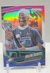 2025 Panini Prizm – Jalen Hurts #228 Red White & Blue Prizm