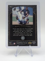 1996 Upper Deck Rock Solid Foundation Alex Rodriguez #RS1 Seattle Mariners