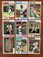 1974 TOPPS BASEBALL Pick your own Commons and Stars (3/$1)
