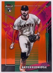 2026 Topps Finest Bryce Eldridge Rare Orange Refractor /25 Giants