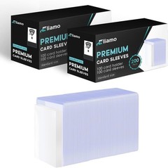 400Pcs Top Loaders for Cards 3″x4″ Hard Plastic Baseball,Trading Card Protectors