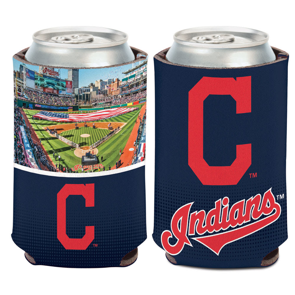 Cleveland Indians Stadium Can Cooler 12 oz. Koozie