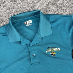 Vtg. NFL Team Apparel Jacksonville Jaguars Polo Shirt – Size Large, see details