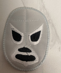 Embroidered Iron On Patch Lucha Libre Mask & Soccer Futbol 3.5” Choose Design