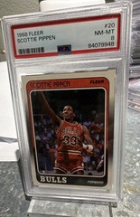1988-89 Fleer – Scottie Pippen #20 Name Misspelled as Pippin on Back (RC)