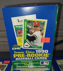 1990 CMC Minor League Baseball Wax Box 36 FACTORY SEALED Packs Frank Thomas RC +