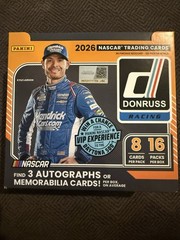 2026 Donruss NASCAR Pick Your Card / Complete Your Set Base, Numbered, Insert