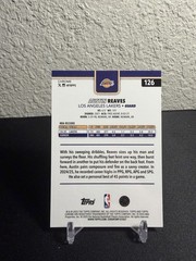 2025-26 Topps Chrome Austin Reaves #/50 Gold Geometric Refractor #126