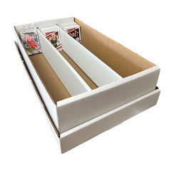 5-Pack • 3000-count • Trading Card Storage Box • Woodhaven Trading Firm