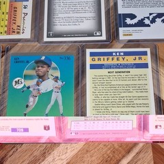 Ken Griffey Jr. Mariners 19-Card Lot MLB Mixed Brands/Years Donruss Fleer Topps