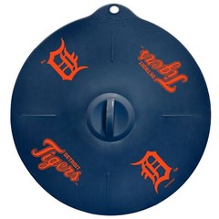 BB MLB Detroit Tigers 9″ Silicone Lids for Pots & Bowls Hot & Cold 2 Lids