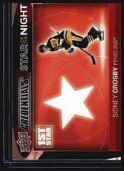 2021-22 Upper Deck Credentials #1S-3 Sidney Crosby Star of the Night: 1st Star