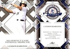 LANDON HAIRSTON Rookie 2023 Leaf Perfect Game National Showcase RC #222