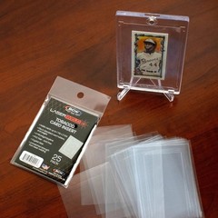 50 BCW Tobacco Card Insert Sleeves Allen Ginter Baseball T206 Sport Trading T205