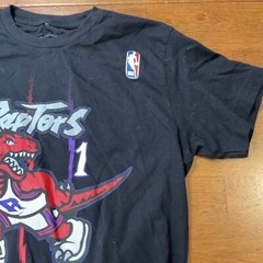 Mitchell & Ness Men’s Small Black Toronto Raptors Tracy McGrady #1 Jersey Shirt