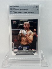 2025 Topps Now UFC 315 Jose Aldo Hall of Famer Retires TCC Graded Gem Mint 10